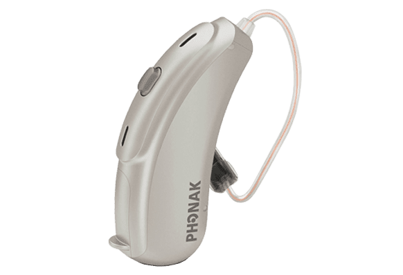 A hearing aid by Phonak at Physicians Hearing Care Tennessee