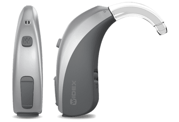A hearing aid by Widex at Physicians Hearing Care Tennessee