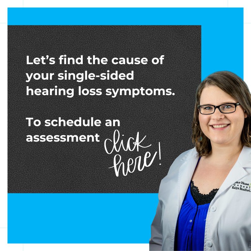 Let’s find the cause of your single-sided hearing loss symptoms button
