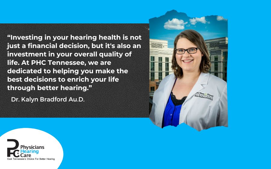 Investing in your hearing health is not just a financial decision, but it's also an investment in your overall quality of life. At PHC Tennessee, we are dedicated to helping you make the best decision
