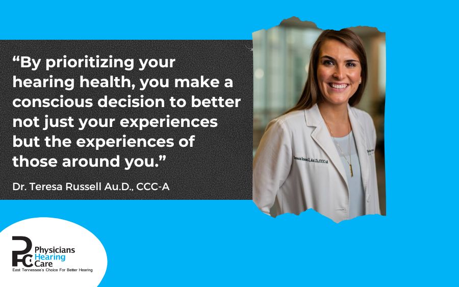 By prioritizing your hearing health, you make a conscious decision to better not just your experiences but the experiences of those around you.